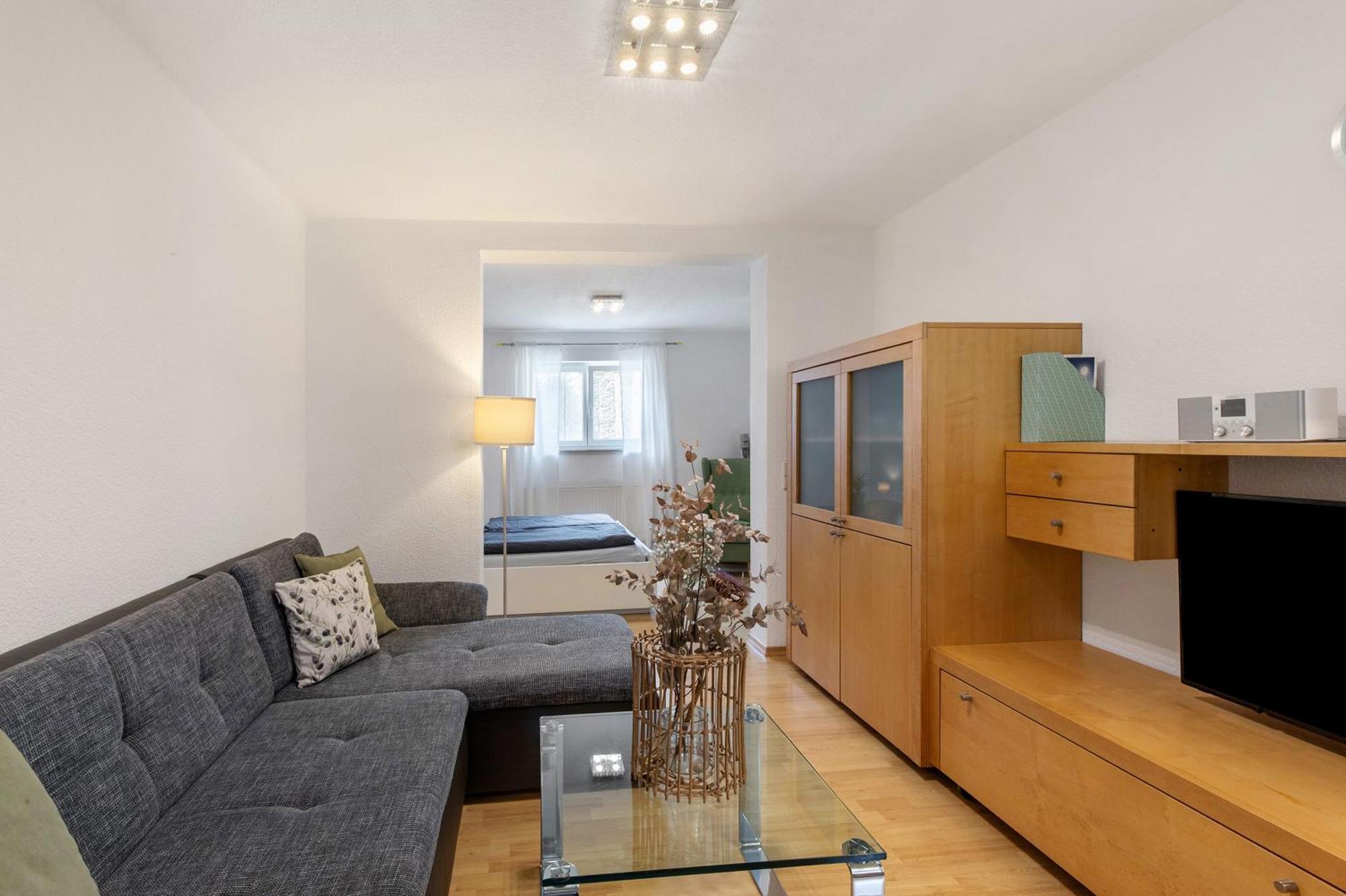 Ferienwohnung Emilia, 36Qm Münsingen Zewnętrze zdjęcie